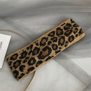 Hair Styling Knitted Headband Bowknot Turban Crochet Head wrap Leopard Headwear