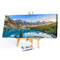 Mountain Lake Oil Paint By Numbers Kit DIY Drawing Picture for Adults Home Decor
