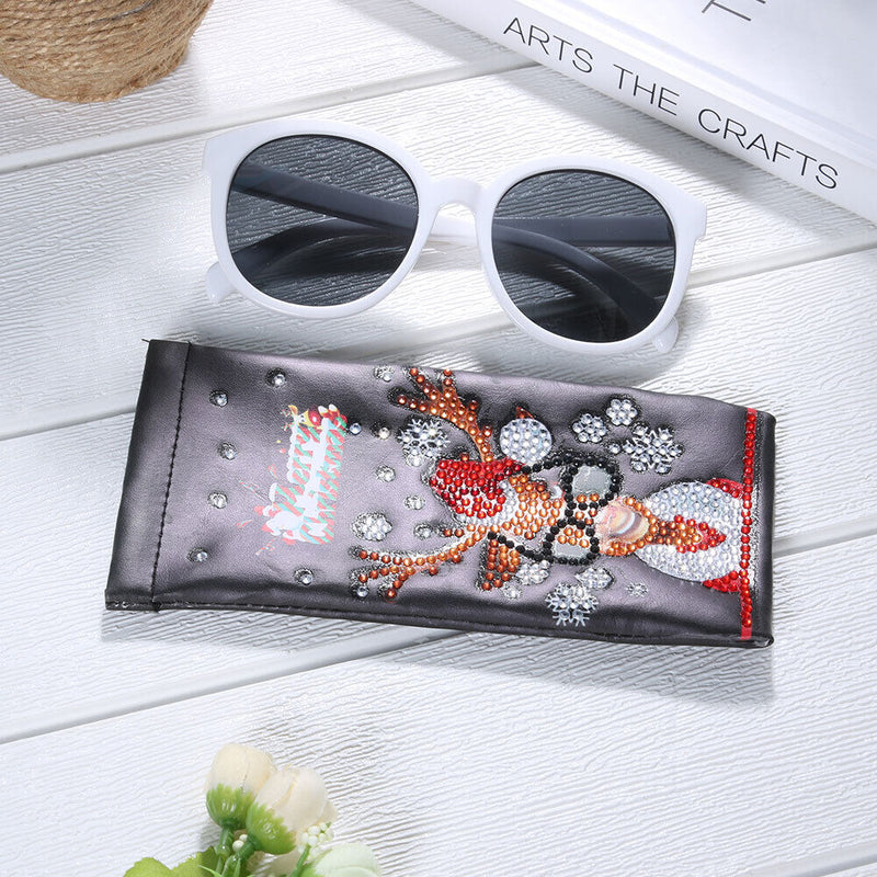 #A DIY Diamond Painting Glasses Storage Bags Organizer Waterproof Glasses Pouche