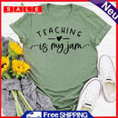 Teaching is my jam Tea T-Shirt -05970