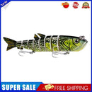 13cm 22g Plastic Lure 8-section Artificial Hard Bait Sea Fishing Tackle (D)