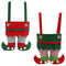 Decorations Stocking Tree Filler Sacks Christmas Bag Santa Pants Style Bag