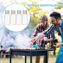 4pcs Jars for Spices Salt 20ml Barbecue Condiment Kitchen Tool PET for Outdoor