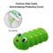 Animal USB Data Cable Bites Protector Cord Cable Winder (Green Caterpillar)