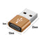 2pcs USB 3.1 Type C Female to USB 3.0A Male Adapter Data Holder Sync+Charging