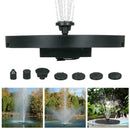 Solar Fountain Powered Bird Bath Floating Water Pump 2022 Pond Home Garden R0F5