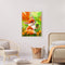 Little Fox Butterfly Paint By Numbers Kit DIY Frameless Picture On Canvas