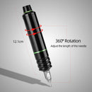 Professional Tattoo Pen Machine Body Art Silent Rotary Gun Makeup with Hook Line