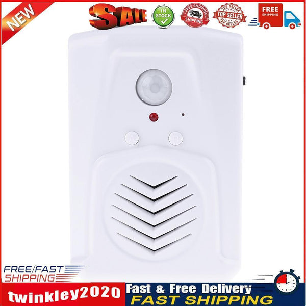 PIR Motion Electric Doorbell Visitor Welcome System Audio Recorder Player Newly