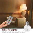 E27 Wireless Remote Control Light Holder Switch Socket for LED Bulbs (A) Newly