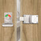 Door Lock Toilet Convenient Lock Tool Stainless Steel Partition Door Lock