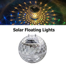 Solar Water Floating Light Magic Ball Waterproof Pool Garden Decor (Warm)