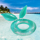 Kids Swimming Ring Cute Rabbit Ears Modeling Reusable Thickening Ring (B)