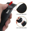 2 In 1 Hair Trimmer Electric Groin Hair Trimmer Waterproof Body Grooming fo