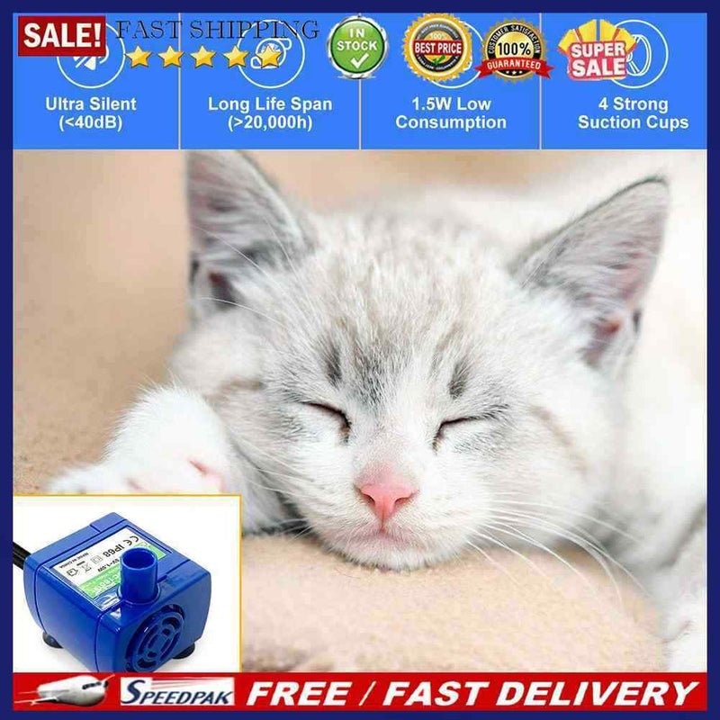 DC 5V USB Drinking Fountain Motor Waterproof Water Fountain Pump Pet Supplies