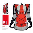 5L Bike Outdoor Sports Cycling Water Bag Storage Hydration Backpack Knapsack