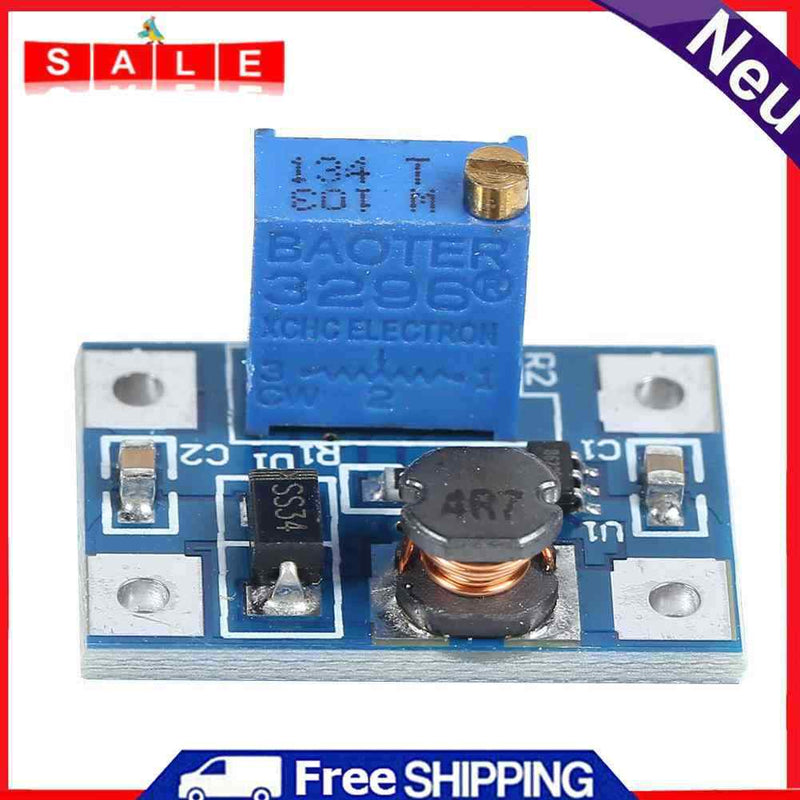 DC-DC Step-UP Power Module SX1308 2-24V to 2-28V Boost Voltage Converter Board