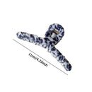 Girls Barrette Leopard Hairpins Faux Fur Hair Claws Plush Hair Clip Hairgrips