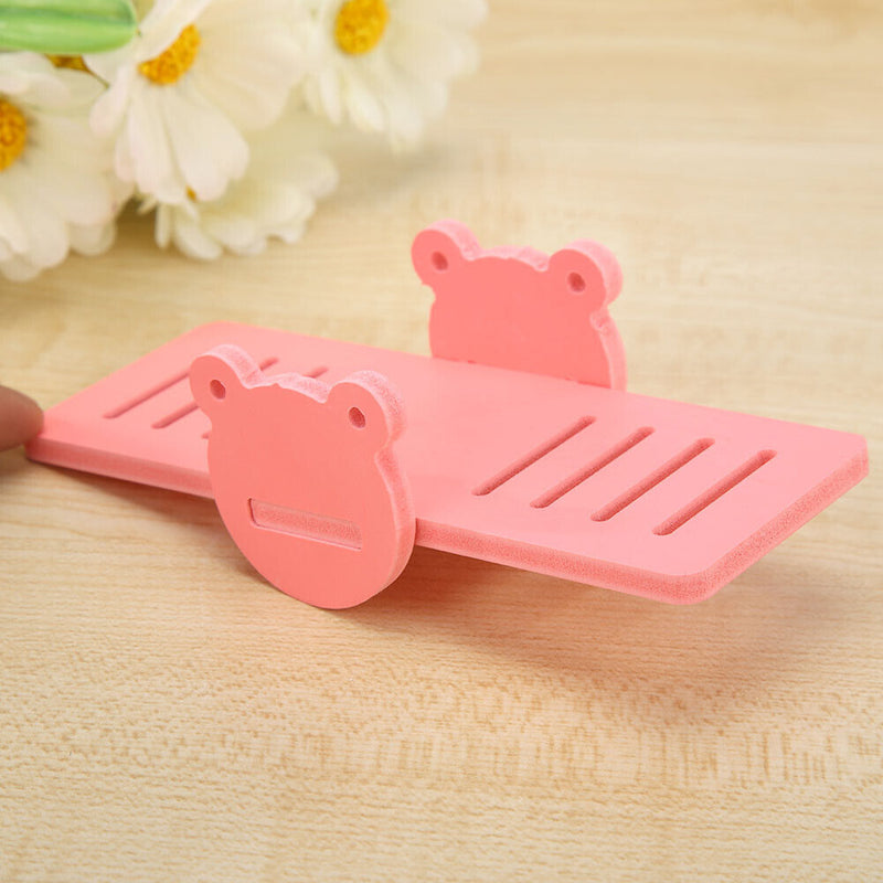 Small Animal Cage Nest Accessories Frog Pet Hamster Seesaw Play Toys (Pink)