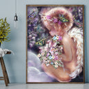 Diamond Painting Little Angel Full Round Drill Picture of Rhinestone DIY Drawing