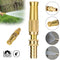 Adjustable Spray Water Gun Nozzle Brass Wash Watering Head Garden Gun Hose A6O0