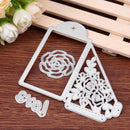 3pcs Embossing The Cuts Cutting Dies Stencil for Scrapbooking Album