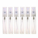 5PCS Mini 5ml Glass Refillable Perfume Empty Bottle Kit Pump Atomizer Spray U9B7