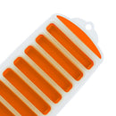10 Holes Silicone DIY Ice Cube Moulds Long Thumb Bar Mold (Mustard Yellow) Newly