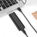 M2 SSD Disk Case Enclosure Hard Drive Box (B-key NGFF -5Gbps+C-A Black)
