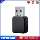 2pcs KN318 Bluetooth-compatible 5.1 USB Adapter 3.5mm Stereo Audio Receiver