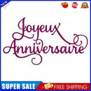 French Alphabet Cutting Die for DIY Scrapbooking Embossing Die Cuts 2pcs