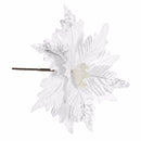 Wedding Favors Xmas Gift Glitter Ornament Poinsettia Christmas Tree Flowers