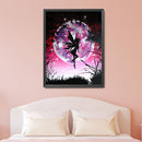 Fairy Under Moon Picture 5D Full Round Drill Kit Rhinestone DIY Diamond Paint
