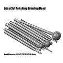 Spherical Burr Grindings Bit Jade Carve Tool Needle Head Cutter Diamond Grind