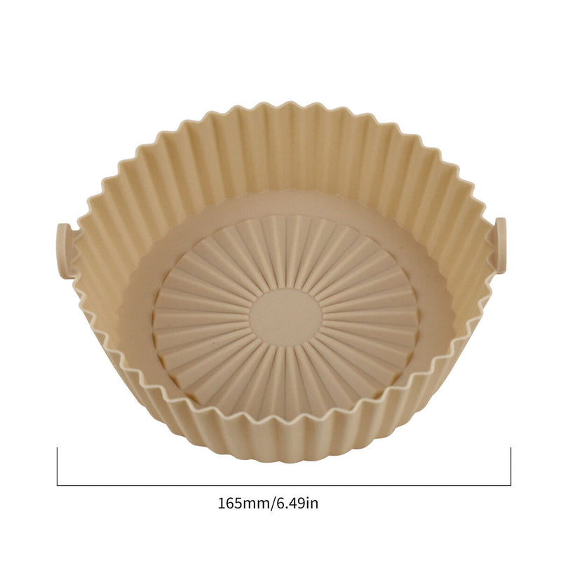 Air Fryer Silicone Pot - Replacement of Parchment Liner Paper (Yellow) Newly