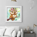 Diamond Painting Owl Full Round Drill Picture of Rhinestone DIY Drawing Kit