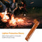 Leather Case - Fire Tongs Storage Bag BBQ Bonfire Stove Fireplace Supplies