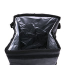 Portable Car Trash Can Garbage Bin Bag Organizer for Vehicles Waterproof Black