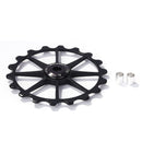 Mi Xim Mountain Bike Rear Derailleur Bearing Pulley Guide Wheel (Black 18T)