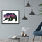 11CT Printed Partial Cross Stitch Handcraft Star Bear Artwork Wall Decor