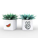 1 Set Mosaic Fridge Stickers Round Diamond Painting Stickers Craft Cup Deca