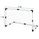 Football Soccer Goal Net Outdoor Sport Training Practice Tool 2x1.5M