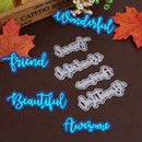 4pcs Metal DIY Embossing Cutting Dies Stencil Card for Scrapbooking Album Newly