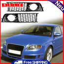 Front Bumper Bottom Side Fog Lights Lamp Grid Covers for A