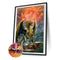 Full Round Diamond Painting Charizard DIY Handmade Room Decor Art Craft Gifts