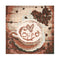 Full Drill Coffee 5D Diamond DIY Painting Craft Kit Home Decor Newly