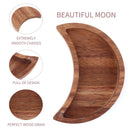 Moon Tray - Crystal Gemstones Storage and Organizer Tray Box Crescent Moon Bowl
