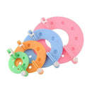 Pompom Maker Kit Knitting Crafts 4 Different Sizes Making 8PCS Hot Tools D2K1