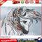 Mosaic Special Shaped DIY 5D White Horse Diamond Painting Drawing Wall Kit Newly