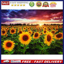 Sunflower 5D DIY Diamond Painting Embroidery Full Round Drill Cross Stitch